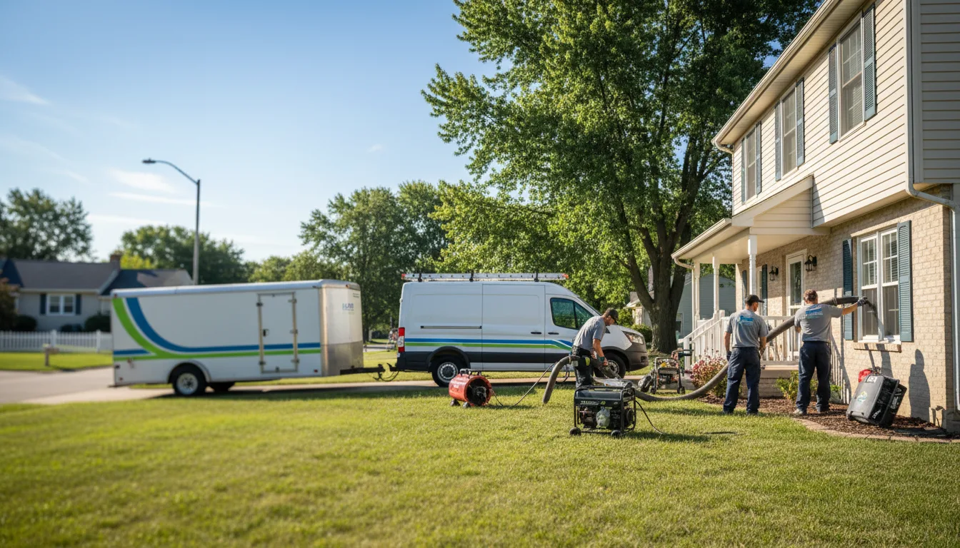 Flooded Basement Restoration And Cleanup With Repair in Hyattville, WY near me